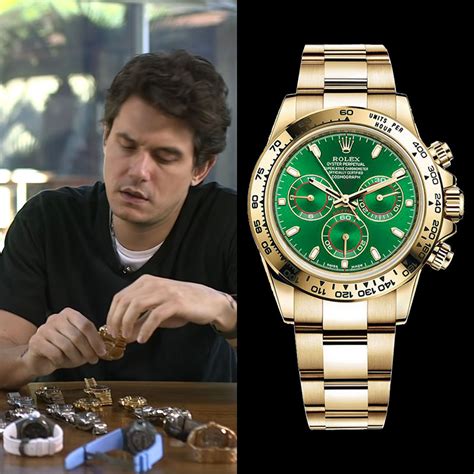 john mayer rolex watches